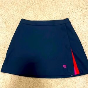 G/FORE golf skort. Adorable ribbon detail.